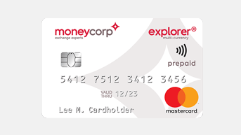 moneycorp travel money card
